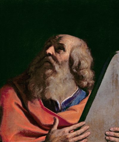 Moses by Giovanni Francesco Barbieri